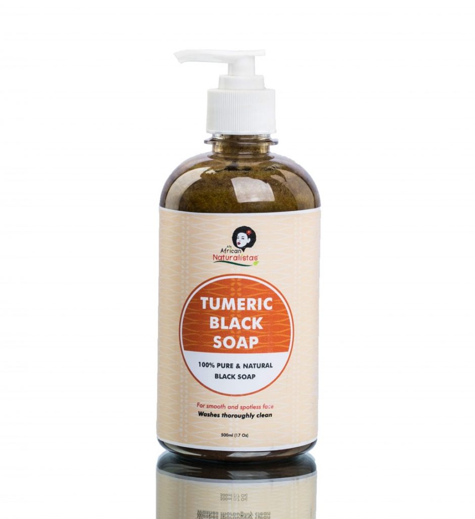 Turmeric Black Soap African Naturalistas Store